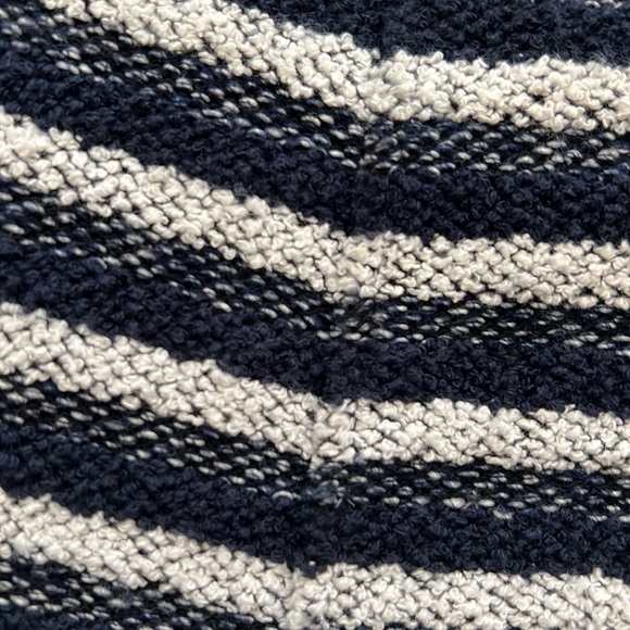 EUC Navy & White Striped Theory Terrycloth Skirt S8 - Picture 5 of 6